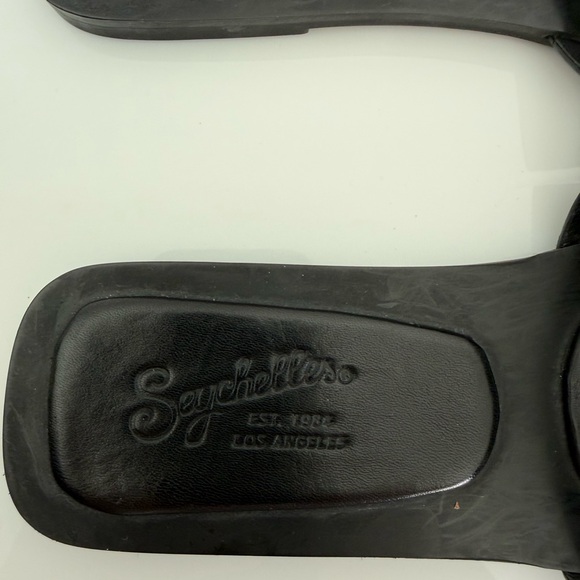 NEW Anthropologie Seychelles “Practically Sandal” Black 7 - Picture 7 of 8